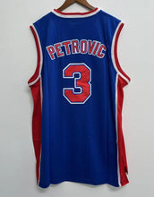 Dražen Petrović New Jersey Nets Official NBA Adidas Jersey