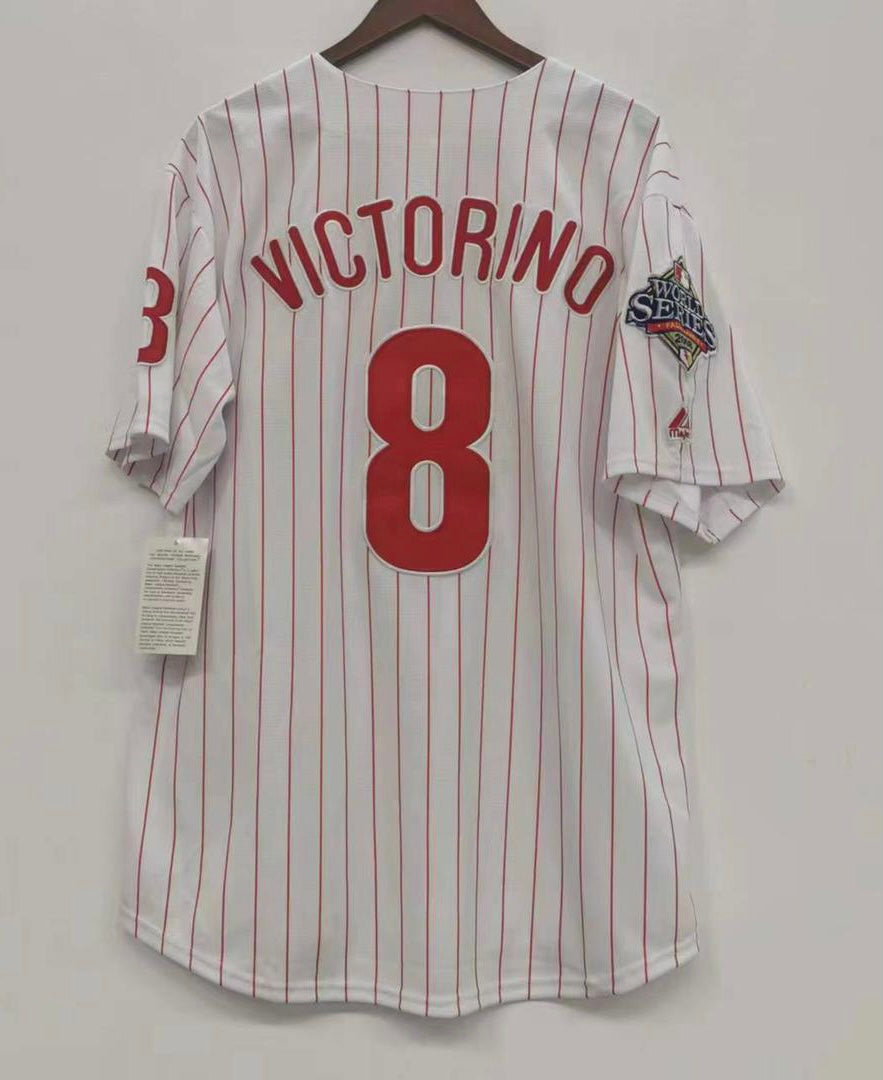 Shane Victorino Philadelphia Phillies Jersey 2008 World Series