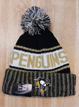 Pittsburgh Penguins NHL New Era winter Hat with Pom Pom