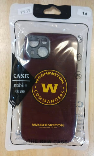 Washington Commanders I phone 14 silicone case