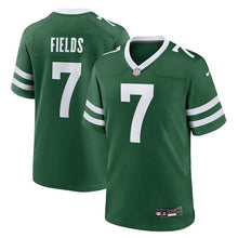 Justin Fields New York Jets Official NFL Nike Jersey green