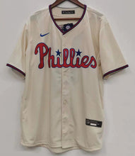 Any name and number Philadelphia Phillies Jersey custom made by Nike cream