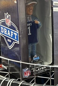 Daniel Jones New York Giants Draft Day Bobblehead Forever Collectibles