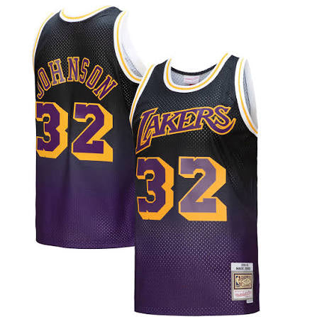 Magic Johnson Los Angeles Lakers Official NBA Nike Jersey