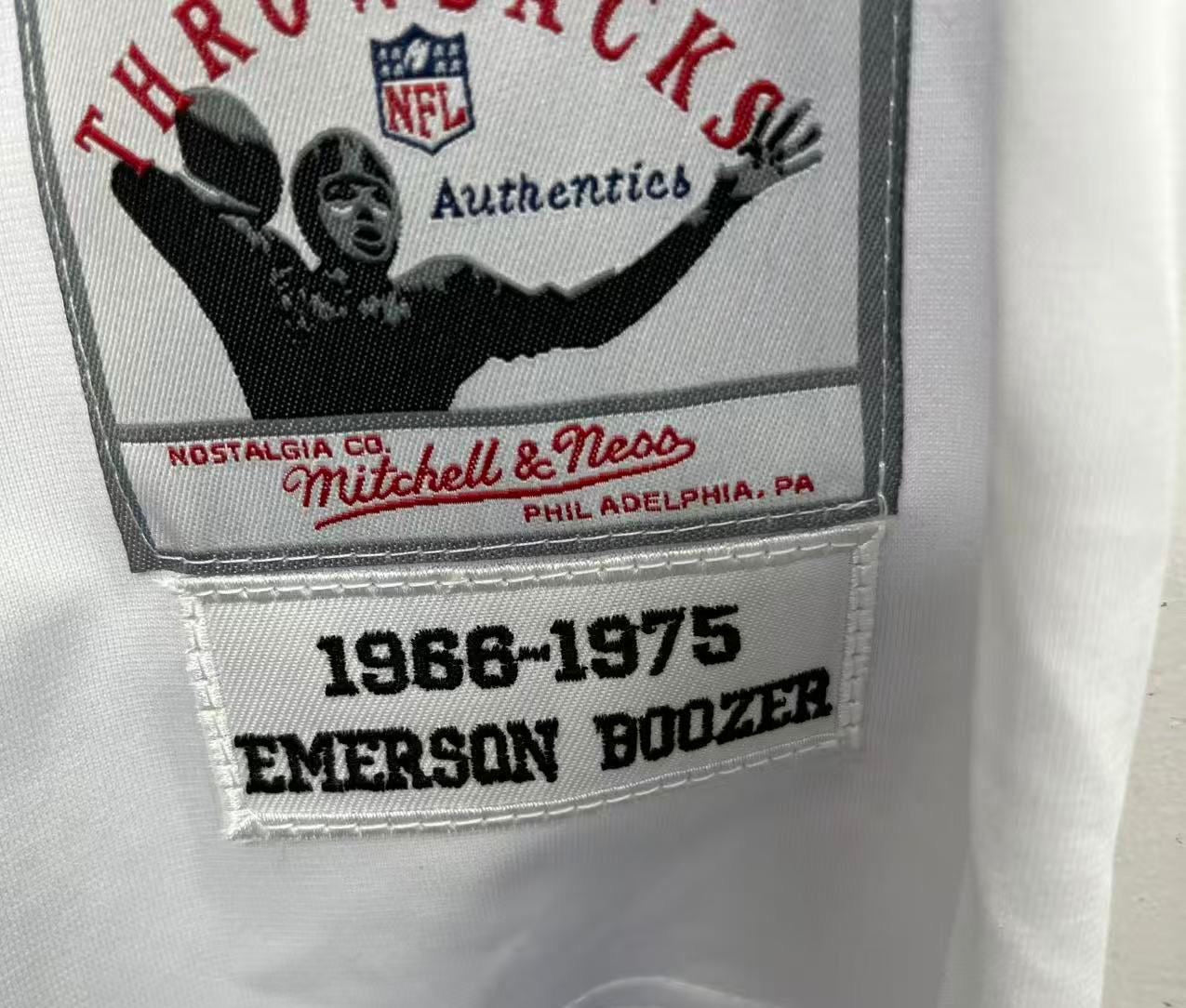 Emerson Boozer New York Jets Official NFL Mitchell & Ness Jersey