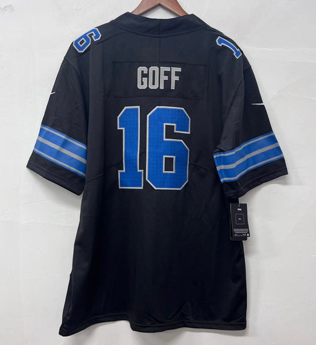 Jared Goff Detroit Lions Official NFL Nike Jersey NIKE black 2024