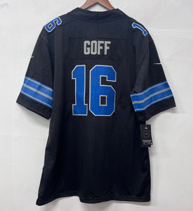 Jared Goff Detroit Lions Official NFL Nike Jersey NIKE black 2024