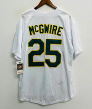 Mark McGwire YOUTH KIDS Oakland Athletics A’s Official MLB Mitchell & Ness jersey