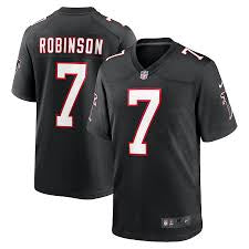 Bijan Robinson Atlanta Falcons Jersey Black Nike