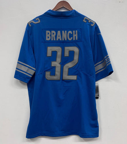 Brian Branch Detroit Lions Official NFL Nike Jersey blue