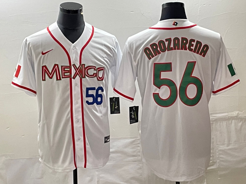 Randy Arozarena Mexico Baseball Jersey Nike