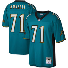 Tony Boselli Jacksonville Jaguars official NFL Mitchell & Ness Jersey