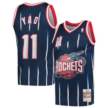 Yao Ming Houston Rockets official NBA Mitchell & Ness Jersey blue