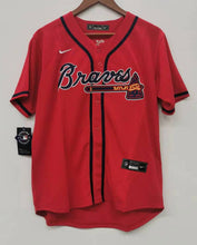 Ronald Acuña Jr. YOUTH Atlanta Braves jersey red