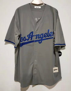 Shohei Ohtani Los Angeles Dodgers jersey gray Classic Authentics