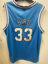 Larry Bird autographed Indiana State Nike jersey COA Photo signing