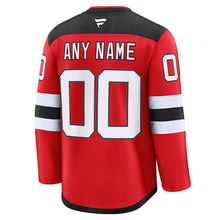 New Jersey Devils Any Name and Number Official NHL customized Jersey Red