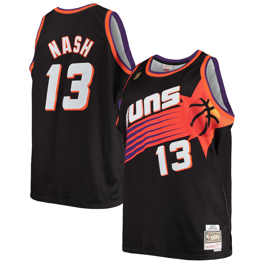 Steve Nash Phoenix Suns Official NBA Jersey Mitchell & Ness black