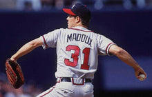 Any name & Number Custom 1990’s Atlanta Braves Official MLB Majestic Jersey Gray