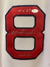 Carl Yastrzemski autographed Boston Red Sox jersey JSA COA