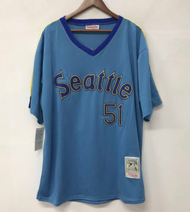 Ichiro Suzuki Seattle Mariners Jersey Mitchell & Ness pullover