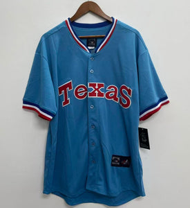 Josh Hamilton Texas Rangers official MLB Jersey Majestic retro