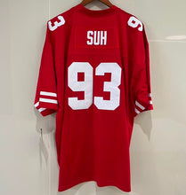 Ndamukong Suh Nebraska Cornhuskers Official NCAA Adidas Jersey