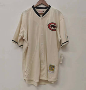 Ryne Sandberg Chicago Cubs Jersey Mitchell & Ness (retro logo)