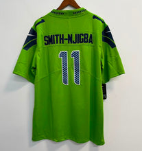 Jaxon Smith - Njigba Seattle Seahawks Official NFL Nike Jersey Neon green