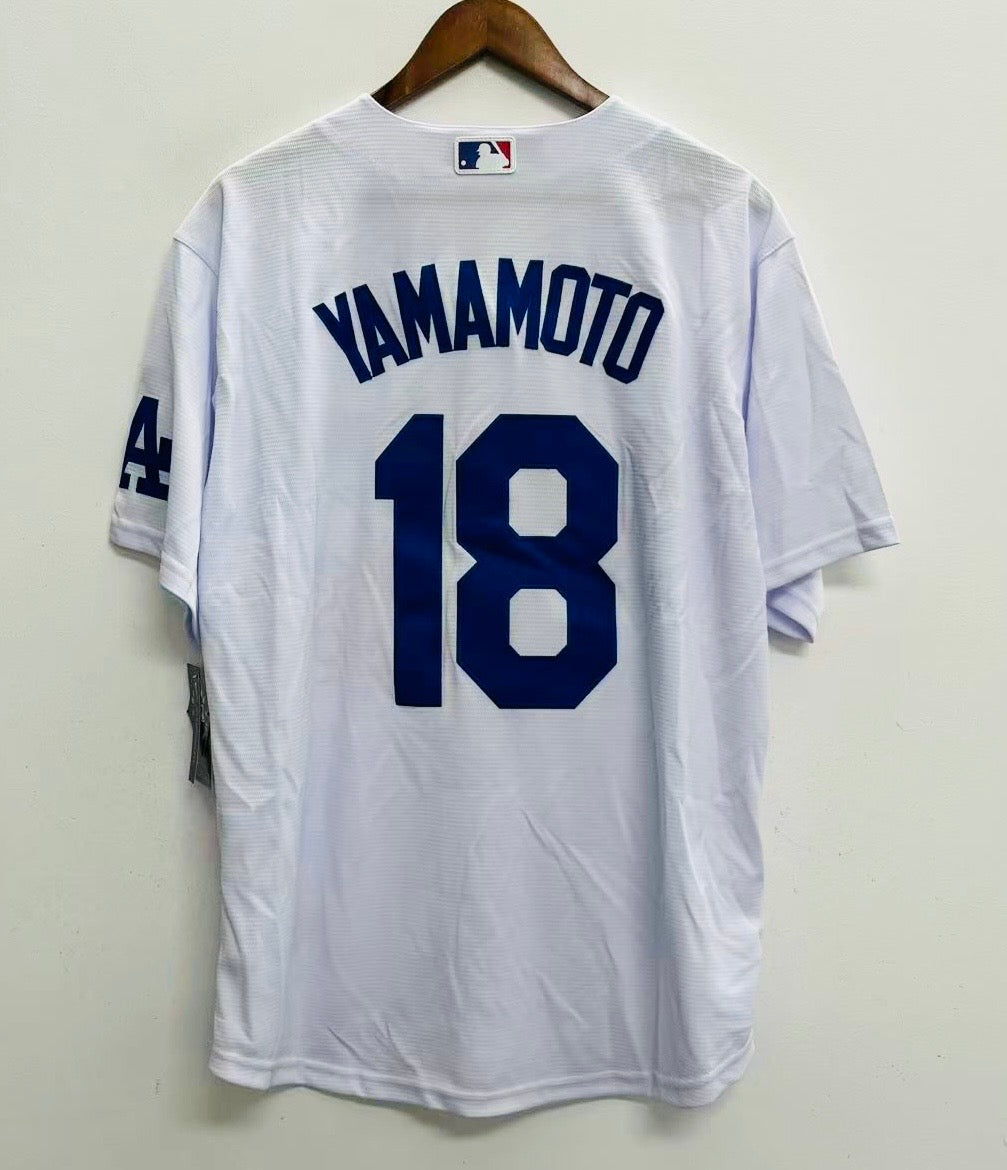 Yoshinobu Yamamoto Los Angeles Dodgers YOUTH KIDS Official MLB Nike Jersey