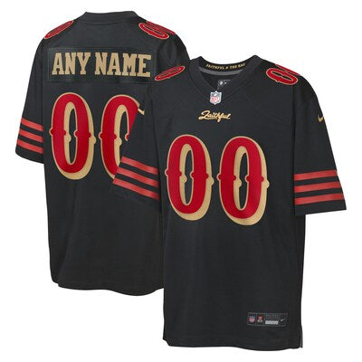 San Francisco 49ers Any Name & Number customized YOUTH KIDS Official NFL Rivalries Collection Jersey