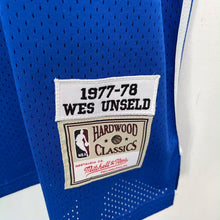 Wes Unseld Washington Bullets Official NBA Mitchell & Ness Jersey