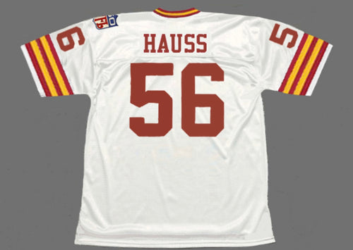 Len Hauss 1969 Washington Redskins Commanders Official NFL Mitchell & Ness Jersey White
