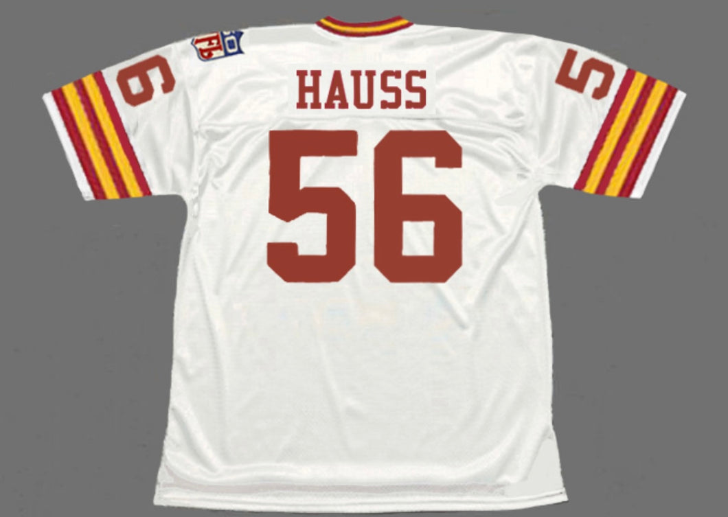 Len Hauss 1969 Washington Redskins Commanders Official NFL Mitchell & Ness Jersey White