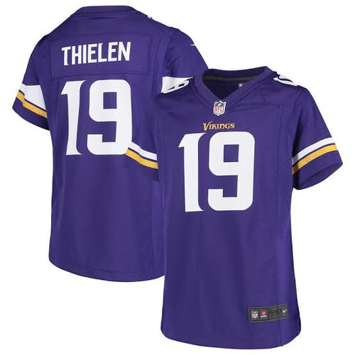 Adam Thielen Minnesota Vikings Official NFL Nike Jersey Purple