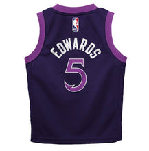Anthony Edwards YOUTH KIDS Minnesota Timberwolves Official NBA Nike Jersey Purple