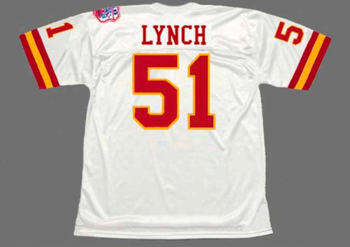 Jim Lynch 1969 Kansas City Chiefs NFL Mitchell & Ness Jersey white