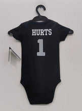 Philadelphia Eagles Jalen Hurts baby onesie creeper snap suit b/t