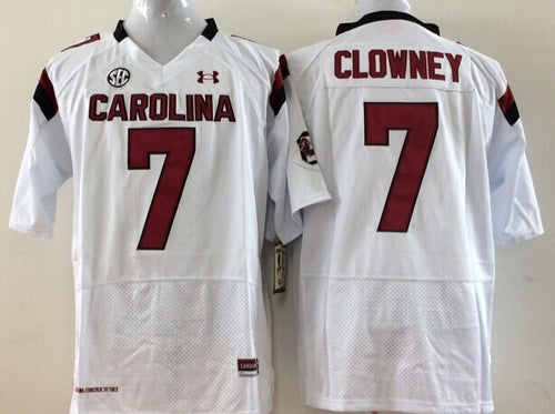 Jadeveon Clowney South Carolina Gamecocks Official NCAA Jersey White