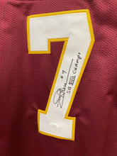 Joe Theismann Washington Redskins autographed jersey with JSA Witnessed COA