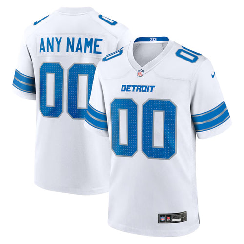 Detroit Lions Any Name & Number customized YOUTH KIDS Official NFL Jersey Black