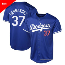 Teoscar Hernandez Los Angeles Dodgers Official MLB  Nike Jersey blue