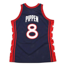 Scottie Pippen 1996 USA Olympic Basketball Jersey Mitchell & Ness blue