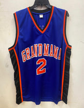 Larry Johnson New York Knicks GRANDMA autographed jersey JSA Witnessed