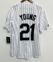 Eric Young Colorado Rockies Official MLB Majestic Jersey