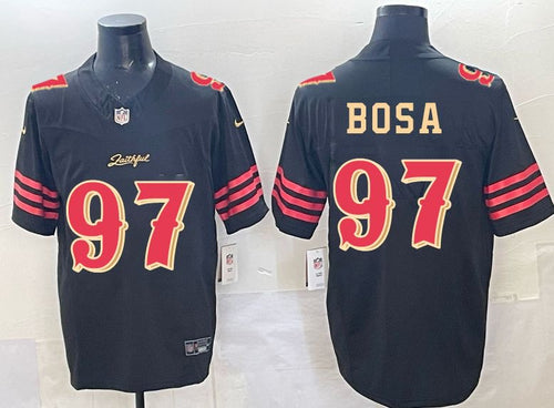 Nick Bosa San Francisco 49ers Official NFL 2025 Rivalries Collection Nike Jersey