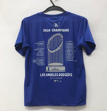 Los Angeles Dodgers YOUTH KIDS 2024 World Series player roster T shirt