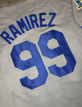 Manny Ramirez Los Angeles Dodgers Official MLB Jersey Majestic gray