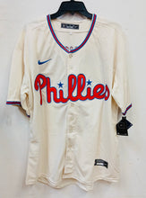 Justin Crawford Philadelphia Phillies Official MLB Nike Cream Alternate Jersey