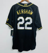 Clayton Kershaw Los Angeles Dodgers Official MLB 2020 World Series Jersey black